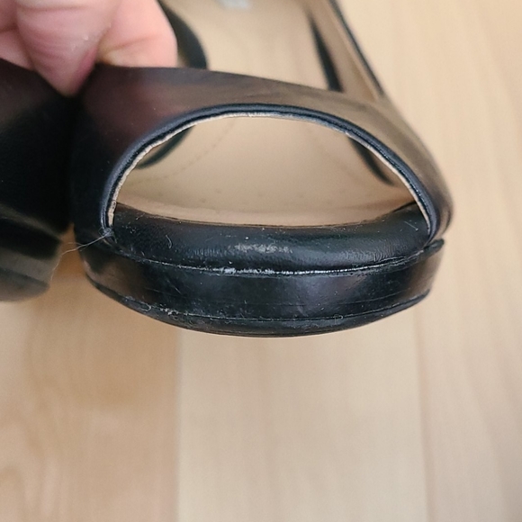 Geox Respira peep toe leather shoes - Picture 5 of 5